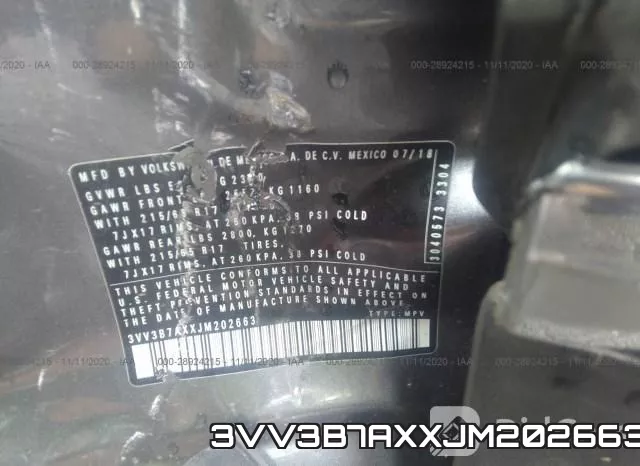 3VV3B7AXXJM202663 фото 9