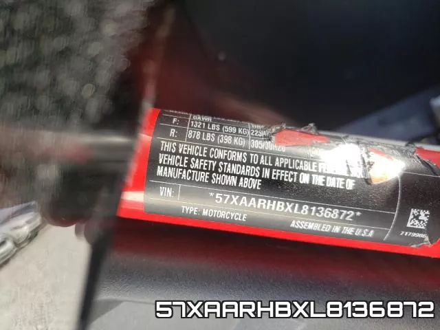 57XAARHBXL8136872 фото 2