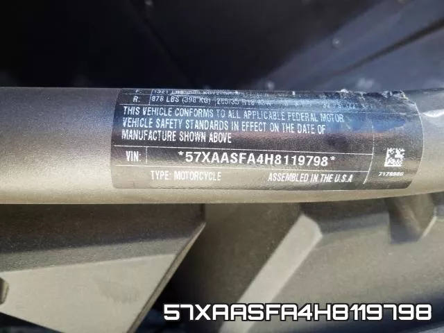 57XAASFA4H8119798 фото 2