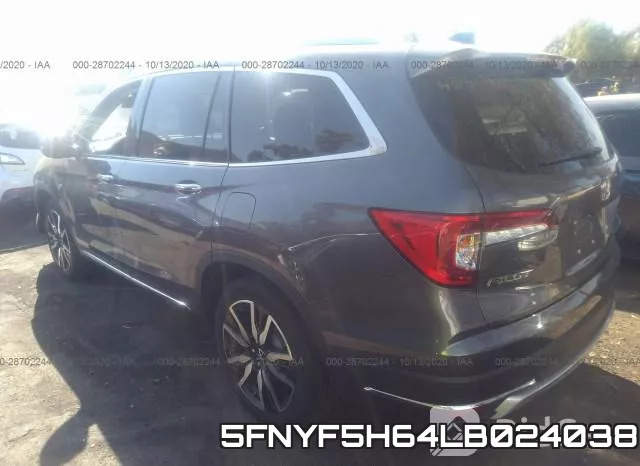 5FNYF5H64LB024038 фото 4