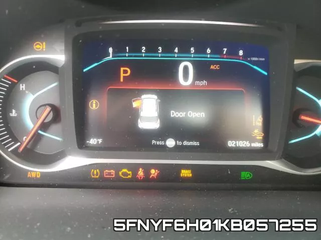 5FNYF6H01KB057255 фото 8