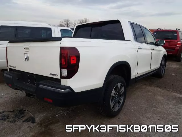 5FPYK3F75KB017505 фото 5