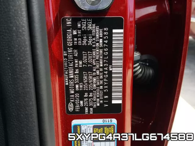 5XYPG4A37LG674588 фото 2