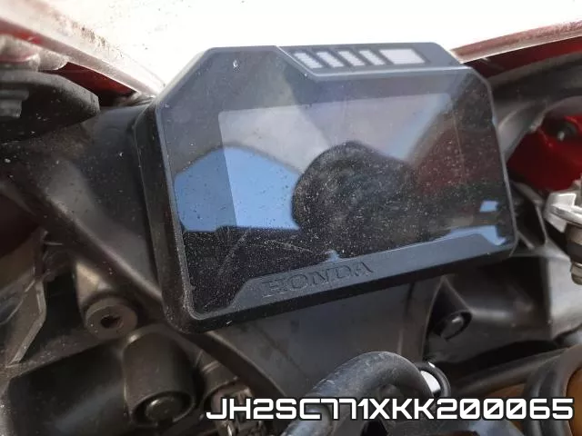 JH2SC771XKK200065 фото 9
