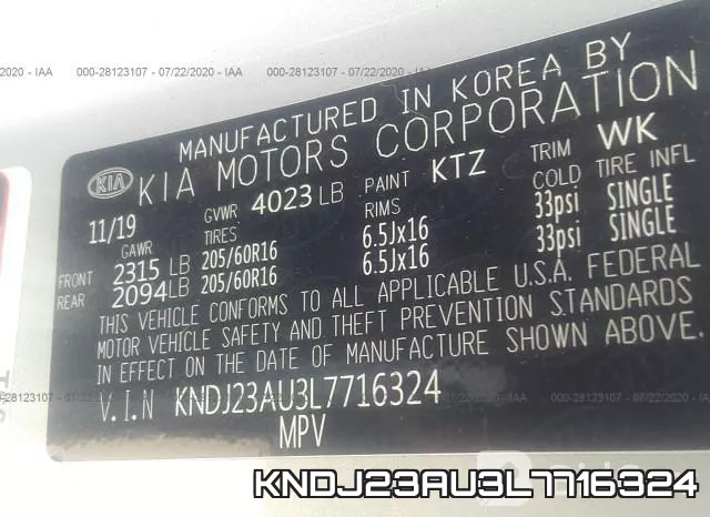 KNDJ23AU3L7716324 фото 10