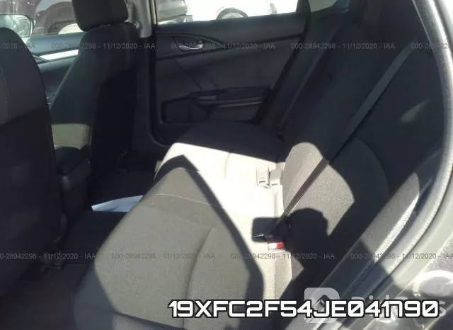 19XFC2F54JE041790 фото 8