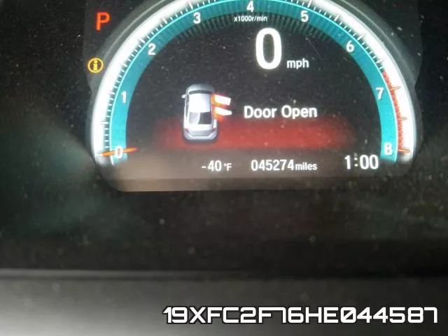 19XFC2F76HE044587 фото 9