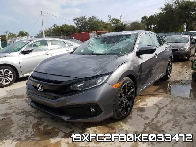 19XFC2F80KE033472 фото 3