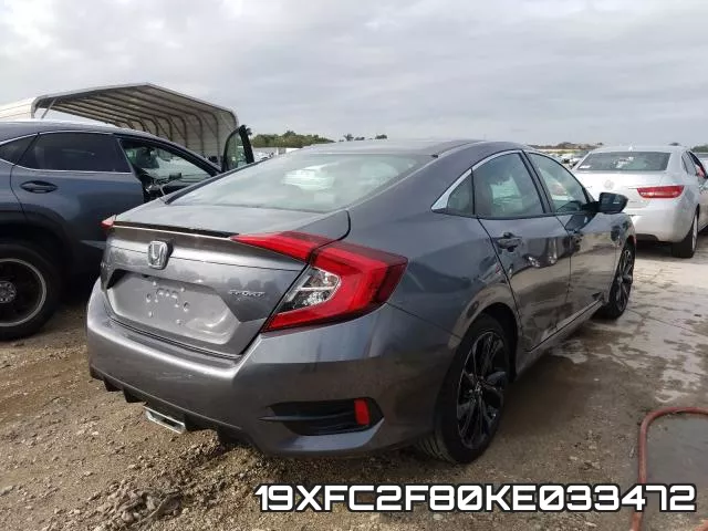 19XFC2F80KE033472 фото 5
