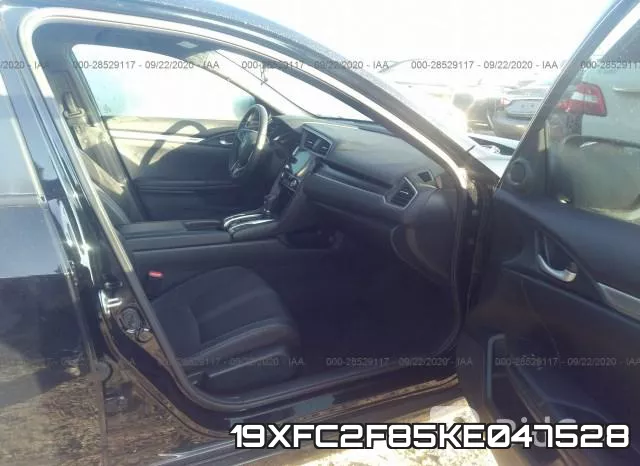 19XFC2F85KE047528 фото 6