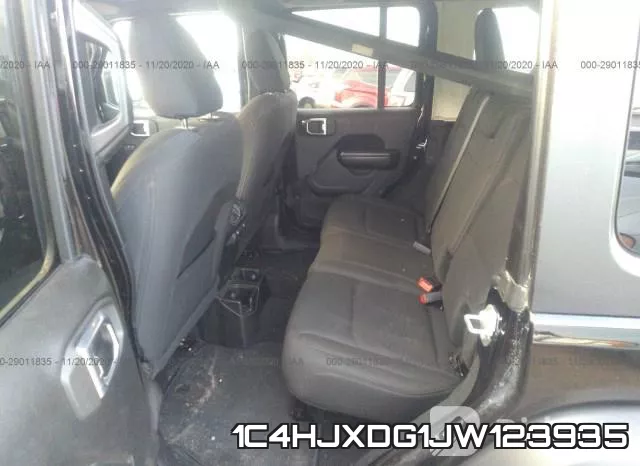 1C4HJXDG1JW123935 фото 8