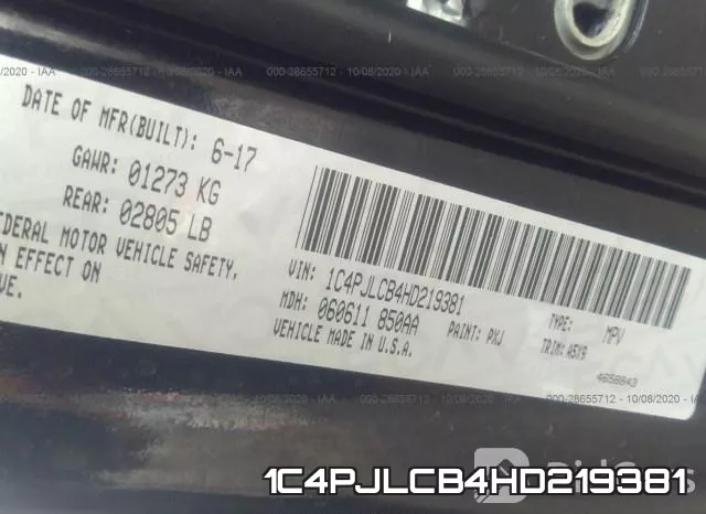 1C4PJLCB4HD219381 фото 10
