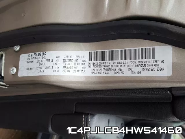 1C4PJLCB4HW541460 фото 2