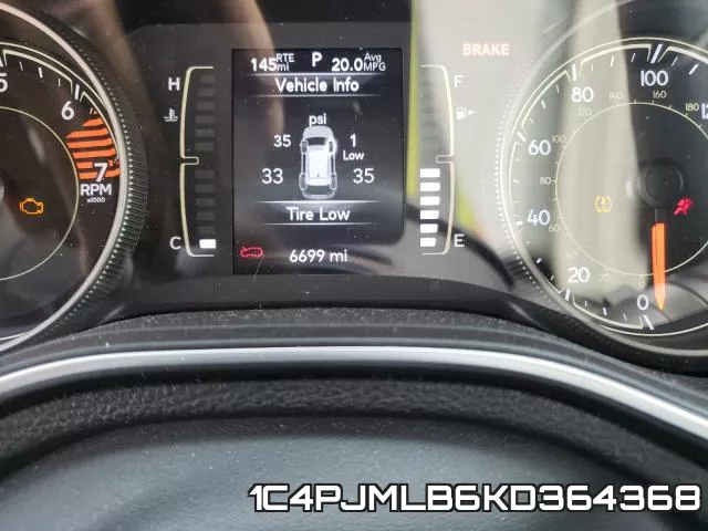1C4PJMLB6KD364368 фото 9