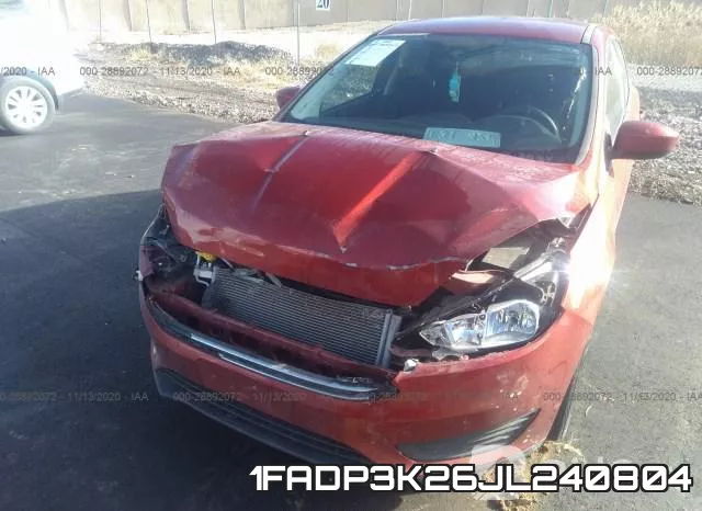 1FADP3K26JL240804 фото 7