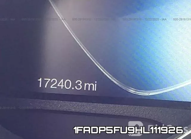 1FADP5FU9HL111926 фото 8
