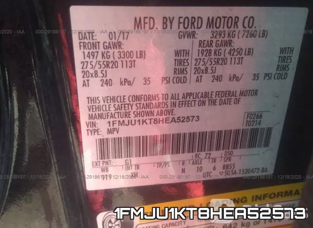 1FMJU1KT8HEA52573 фото 9