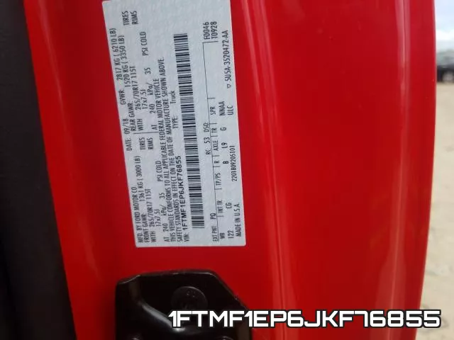 1FTMF1EP6JKF76855 фото 2