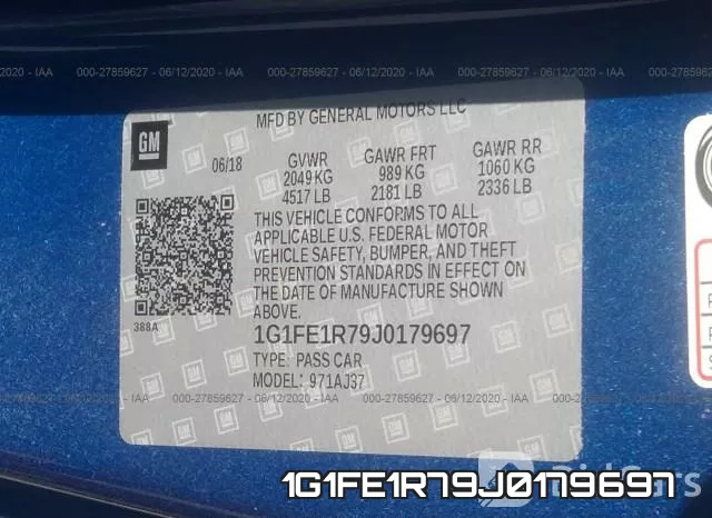 1G1FE1R79J0179697 фото 9