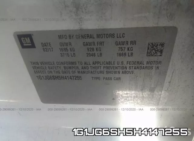 1G1JG6SH5H4147255 фото 10