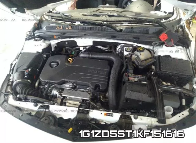 1G1ZD5ST1KF151616 фото 2