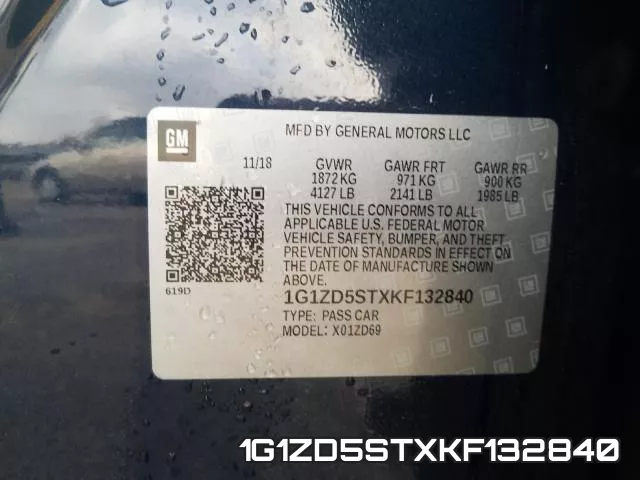 1G1ZD5STXKF132840 фото 2