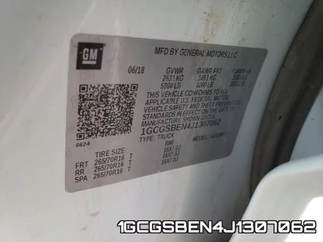 1GCGSBEN4J1307062 фото 2