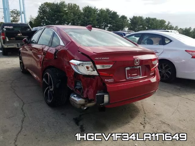 1HGCV1F34LA117649 фото 4