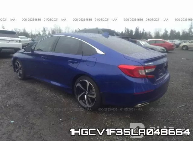 1HGCV1F35LA048664 фото 4