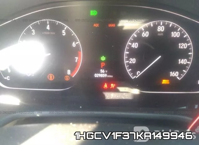 1HGCV1F37KA149946 фото 7