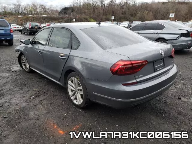 1VWLA7A31KC006156 фото 3