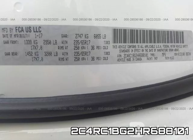 2C4RC1BG2HR688101 фото 10