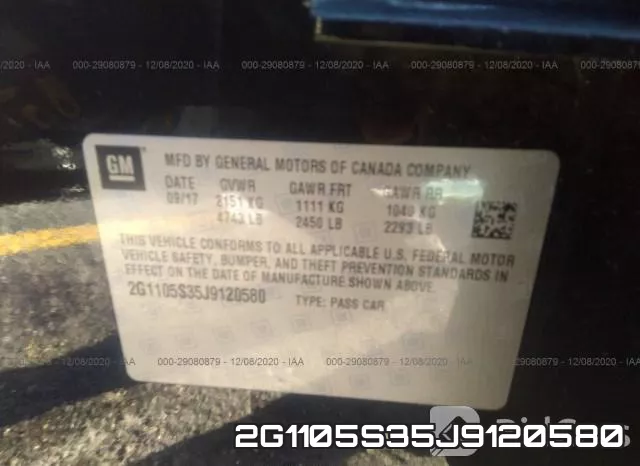 2G1105S35J9120580 фото 9