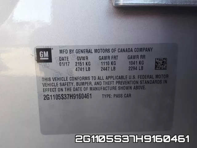 2G1105S37H9160461 фото 2