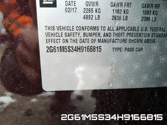 2G61M5S34H9166815 фото 2