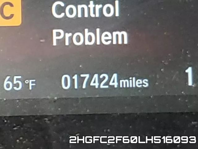 2HGFC2F60LH516093 фото 9