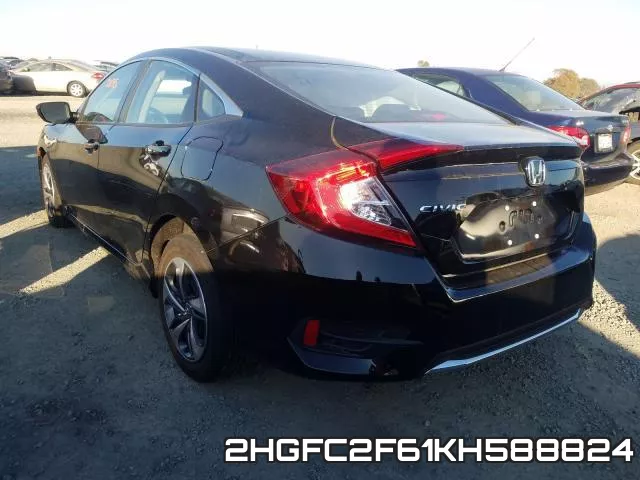 2HGFC2F61KH588824 фото 4