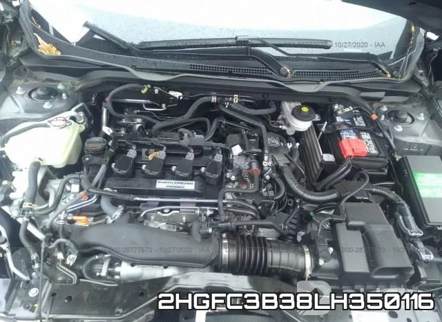 2HGFC3B38LH350116 фото 2