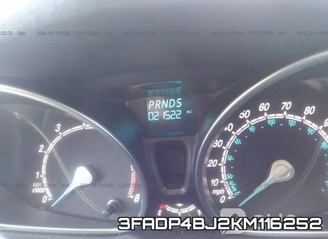 3FADP4BJ2KM116252 фото 8