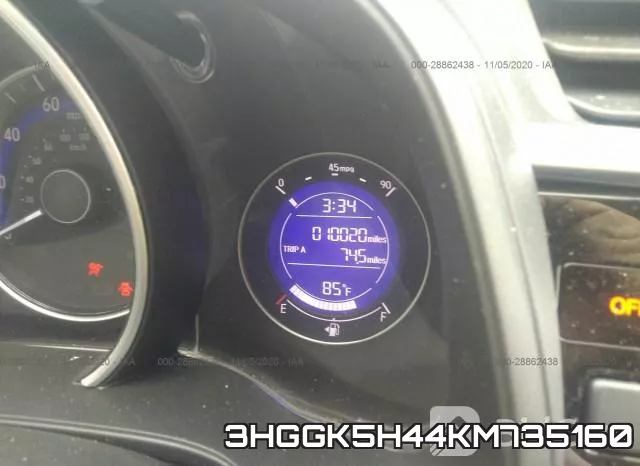 3HGGK5H44KM735160 фото 8