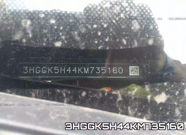 3HGGK5H44KM735160 фото 10