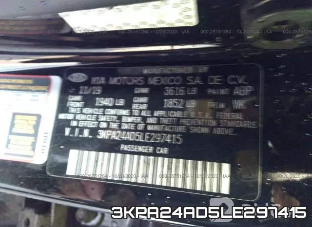 3KPA24AD5LE297415 фото 10