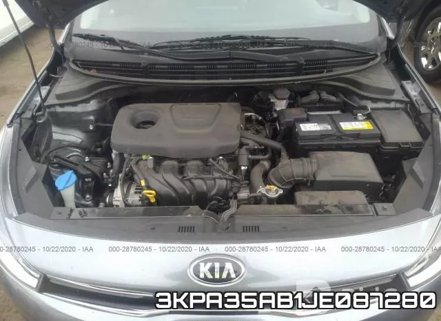 3KPA35AB1JE087280 фото 2