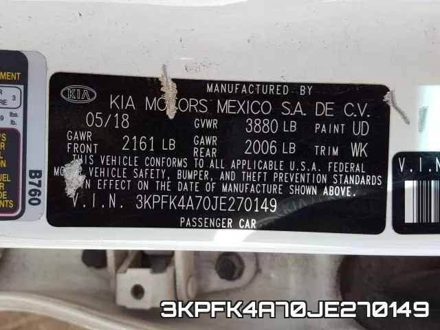 3KPFK4A70JE270149 фото 2