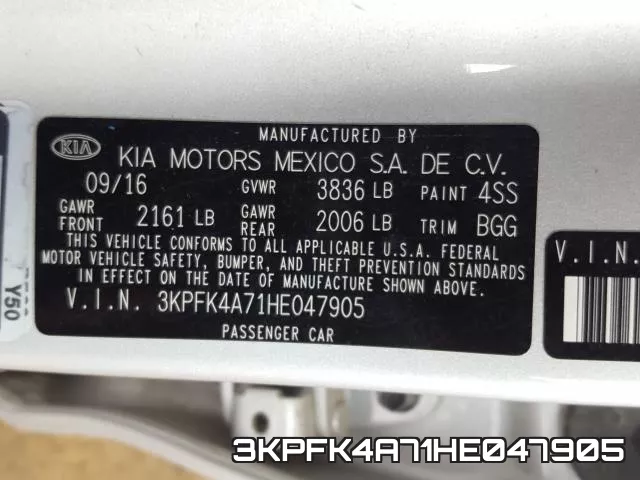 3KPFK4A71HE047905 фото 2