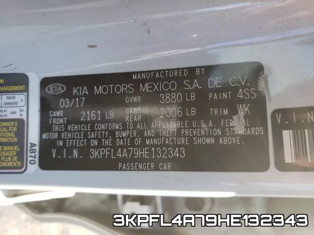 3KPFL4A79HE132343 фото 2