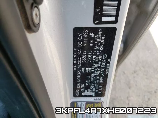 3KPFL4A7XHE007223 фото 2