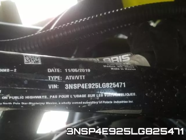 3NSP4E925LG825471 фото 2