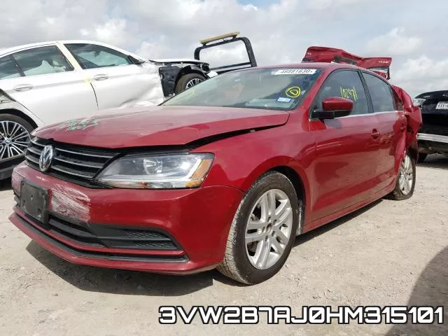 3VW2B7AJ0HM315101 фото 2