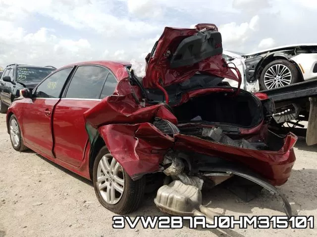 3VW2B7AJ0HM315101 фото 3
